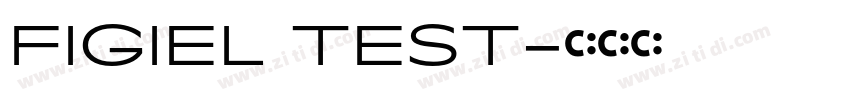 FIGIEL TEST字体转换